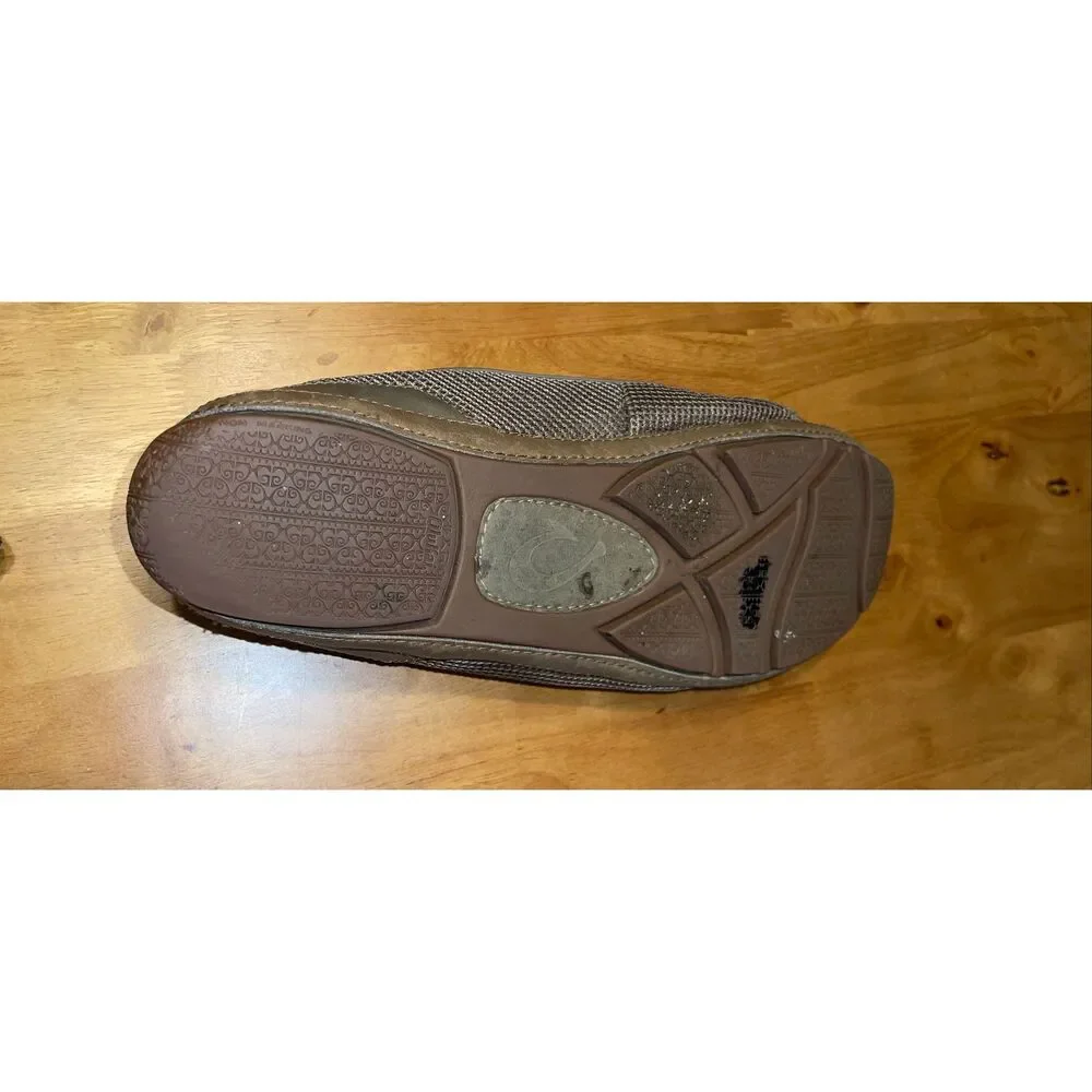 OluKai Mano Mesh Slip On Loafer‎ Mustang Brown Men 11 Quick Dry Casual